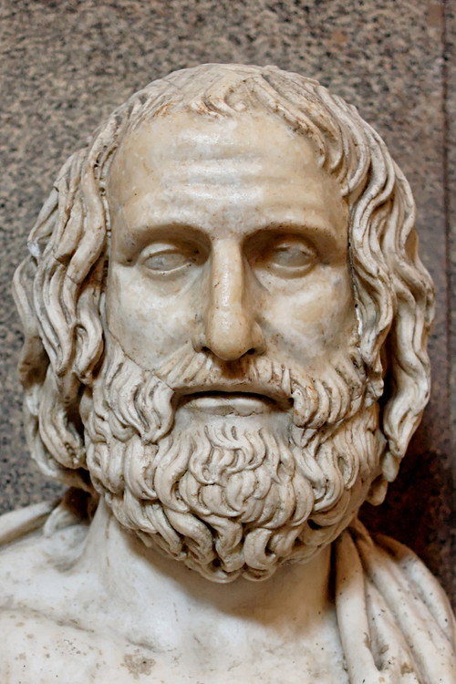 Photo of Euripides, Writing