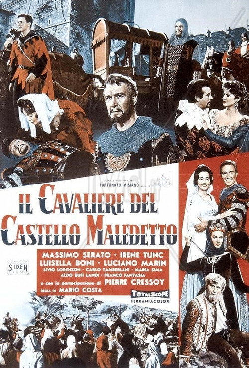 Movie poster for Cavalier in Devil's Castle (1959)