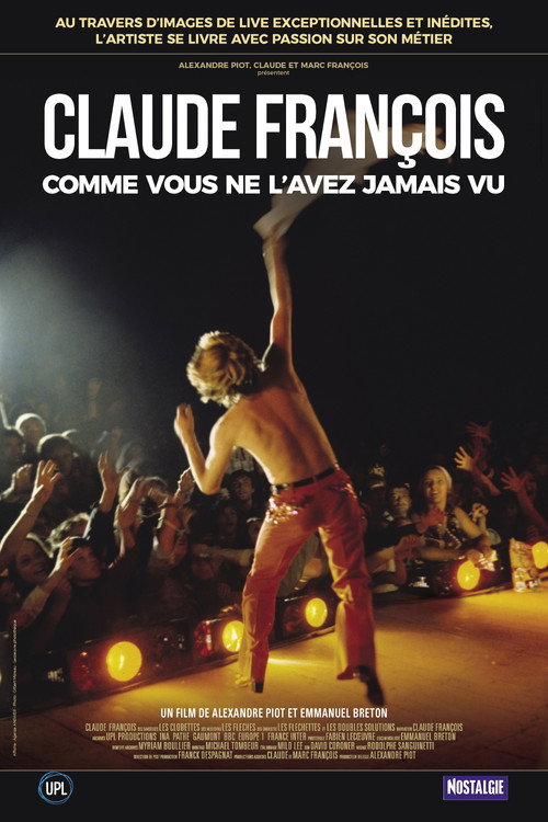 Movie poster for Claude François comme vous ne l'avez jamais vu (2024)