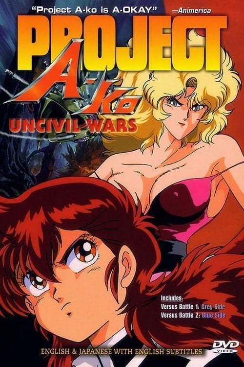 Movie poster for Project A-Ko Versus Battle 2: Blue Side (1990)