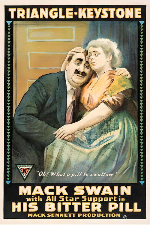 Movie poster for His Bitter Pill (1916)