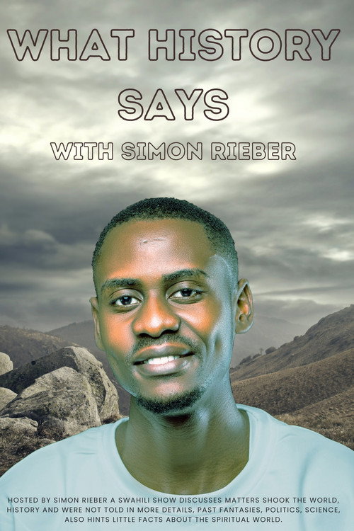 Series poster for What History Says with Simon Rieber (2023)