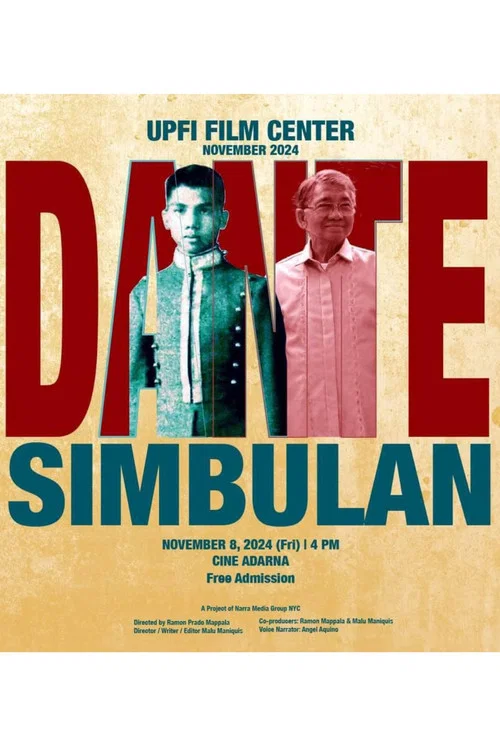 Movie poster for Dante Simbulan: PMAer-Turned-Activist (2024)