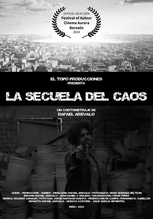 Movie poster for La secuela del caos (2023)