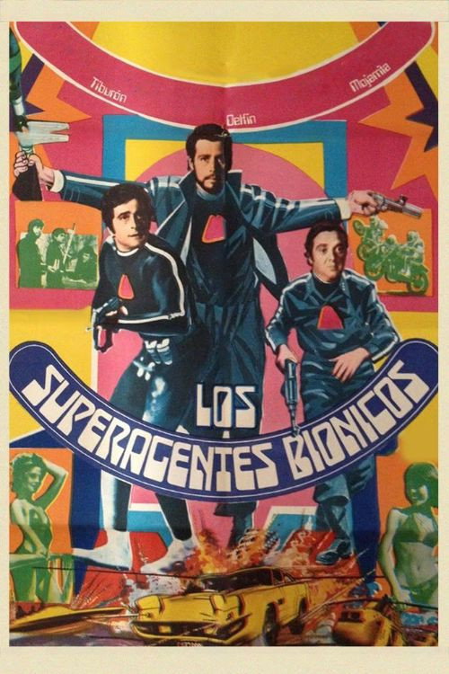Movie poster for Los superagentes biónicos (1977)
