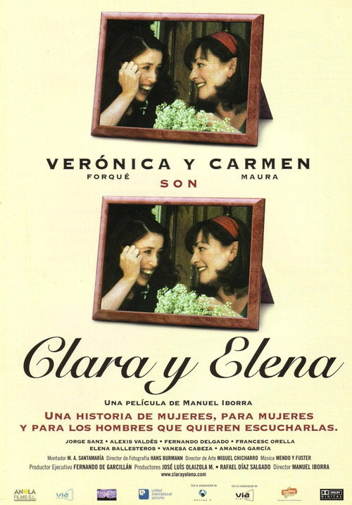 Movie poster for Clara y Elena (2001)