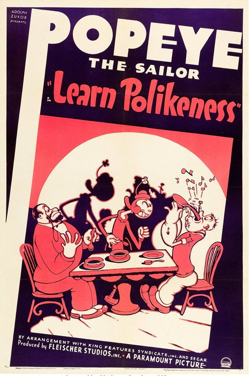 Movie poster for Learn Polikeness (1938)