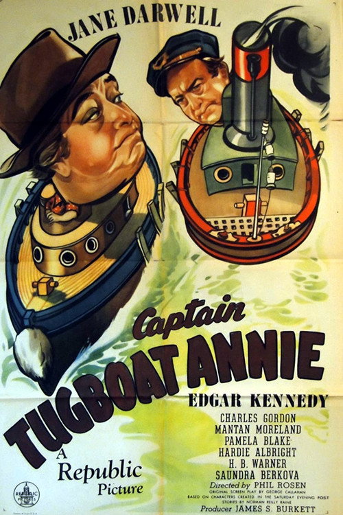 Movie poster for Captain Tugboat Annie (1945)