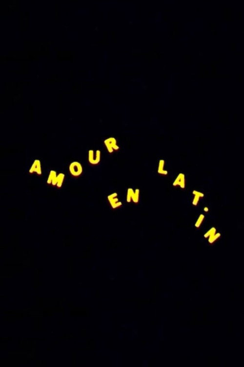 Movie poster for Amour en latin (1989)