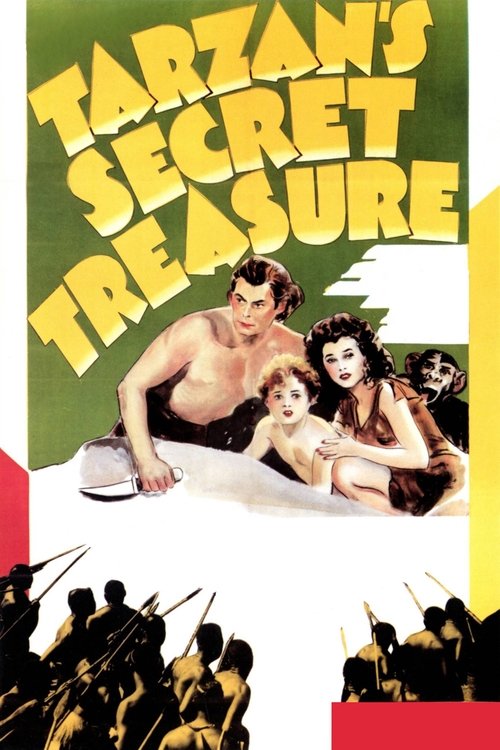 Movie poster for Tarzan's Secret Treasure (1941)