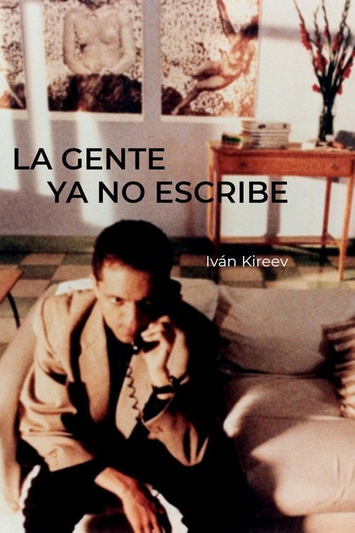 Movie poster for La gente ya no escribe (1996)