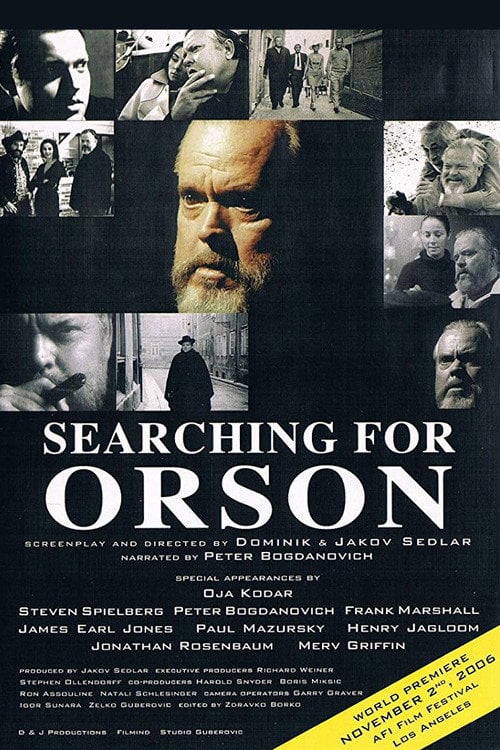 Movie poster for Searching for Orson (2006)