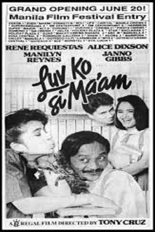 Movie poster for Luv Ko Si Ma'am (1991)