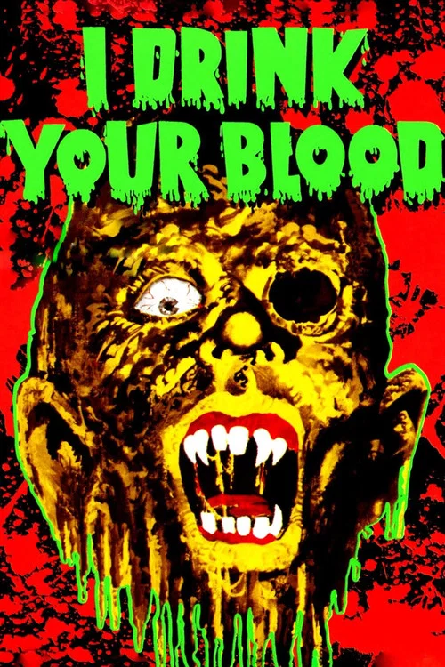 Movie poster for I Drink Your Blood (1971)
