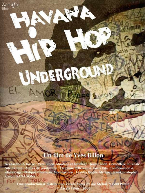 Movie poster for Havana hip hop underground (2006)