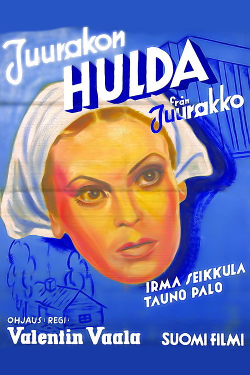 Movie poster for Juurakon Hulda (1937)