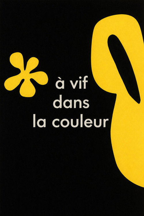 Movie poster for Henri Matisse « A vif dans la couleur » (1995)
