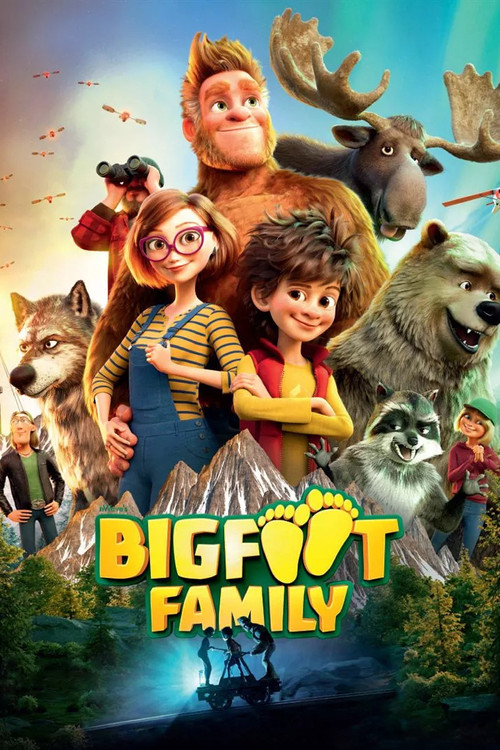 Movie poster for Bigfoot Family (2020)