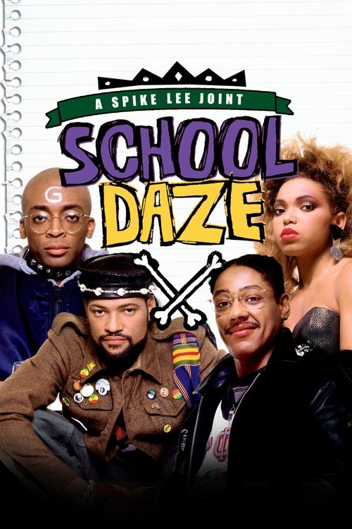 Movie poster for School Daze (1988)