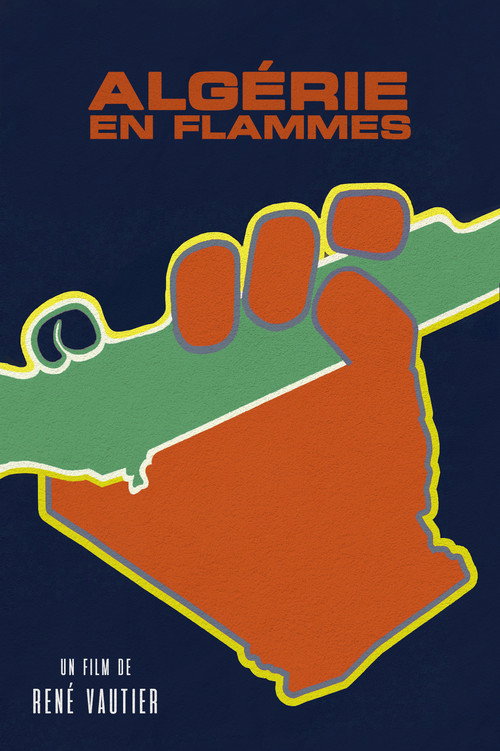 Movie poster for Algeria in Flames (1958)
