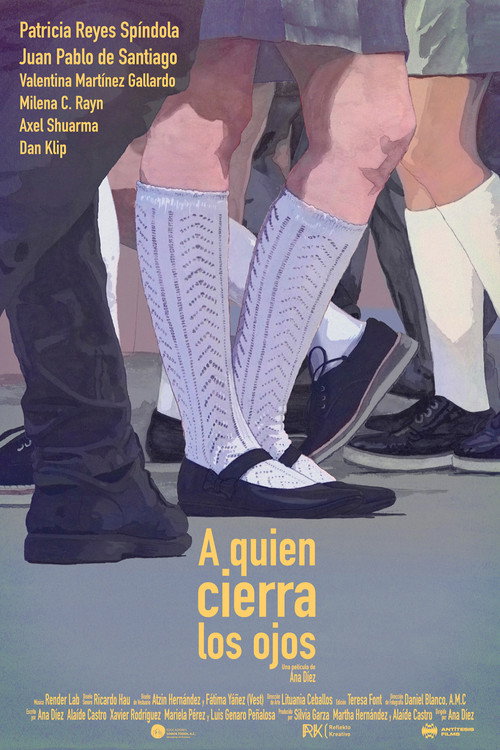 Movie poster for A quien cierra los ojos (2022)