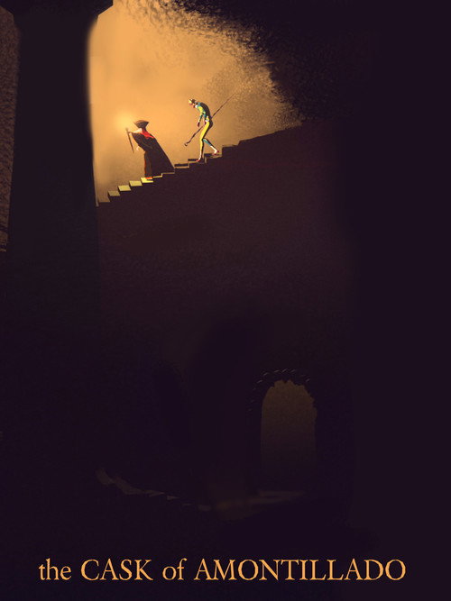 Movie poster for The Cask of Amontillado (2014)