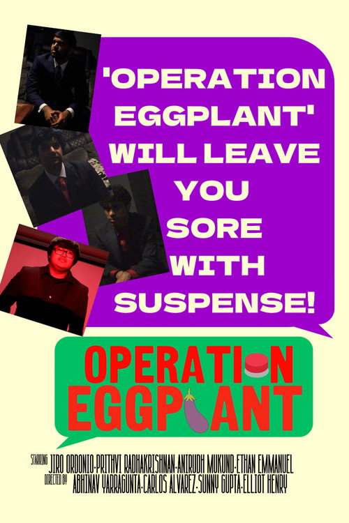 Movie poster for Operation Eggplant