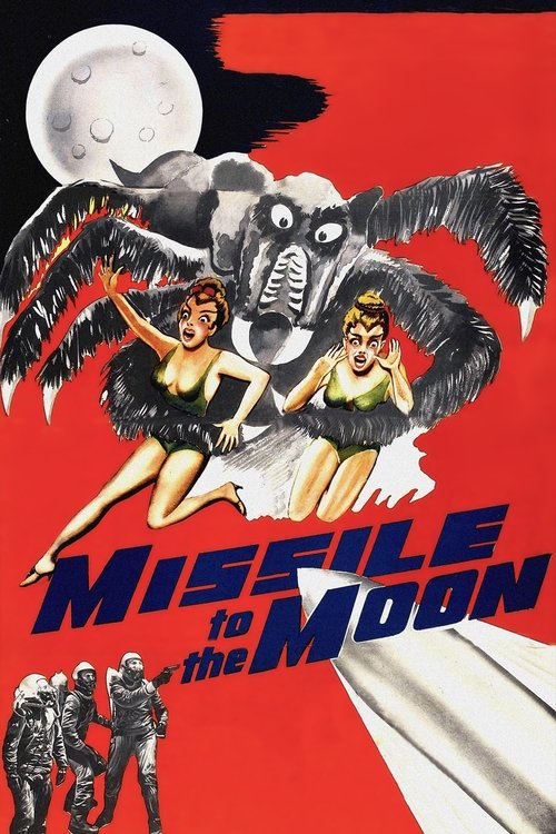 Movie poster for Missile to the Moon (1958)