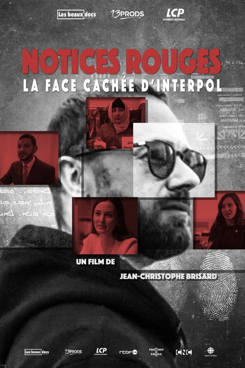 Movie poster for Notices rouges, la face cachée d'Interpol (2025)