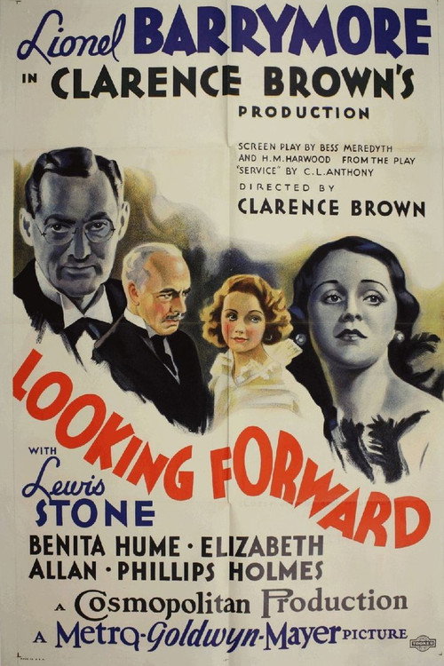 Movie poster for Looking Forward (1933)