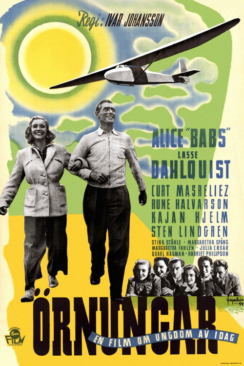Movie poster for Young Eagles (1944)