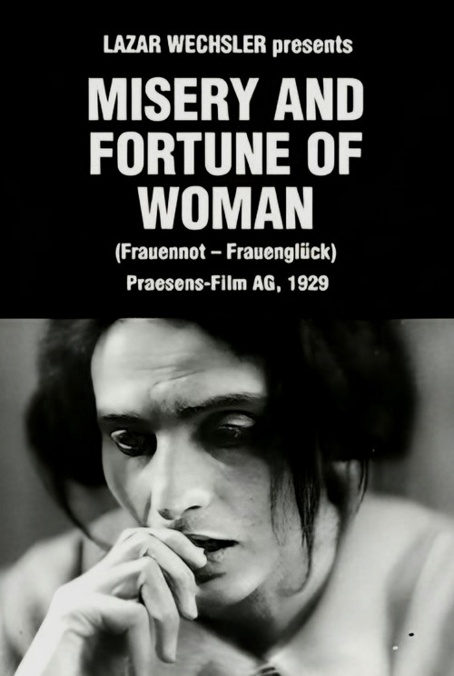 Movie poster for Misery and Fortune of Woman (1930)
