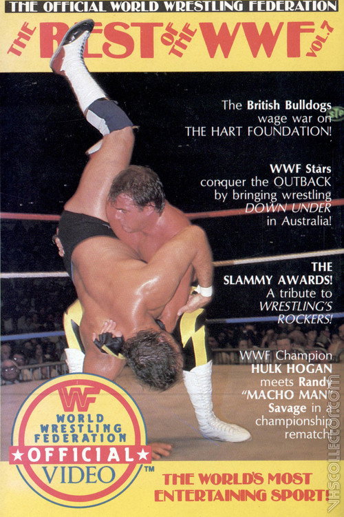Movie poster for The Best of the WWF: volume 7 (1986)