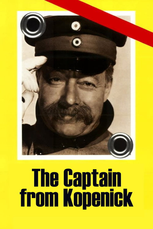 Movie poster for The Captain from Kopenick (1956)