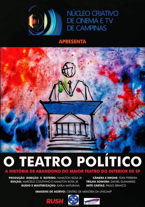 Movie poster for O Teatro Político (2024)