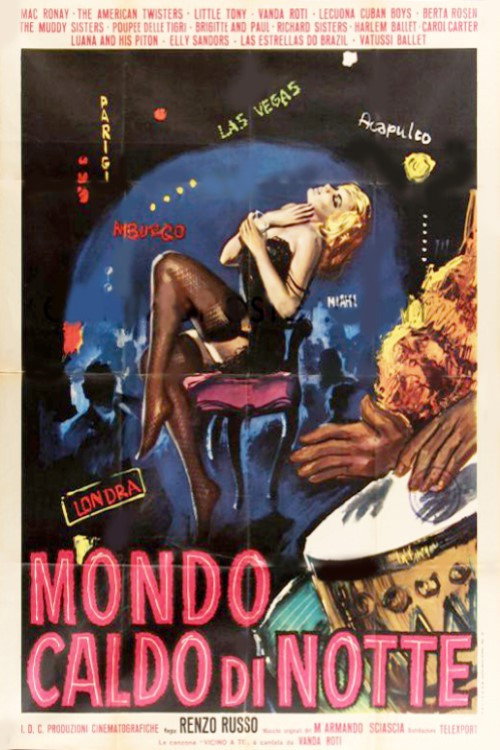 Movie poster for Mondo caldo di notte (1962)