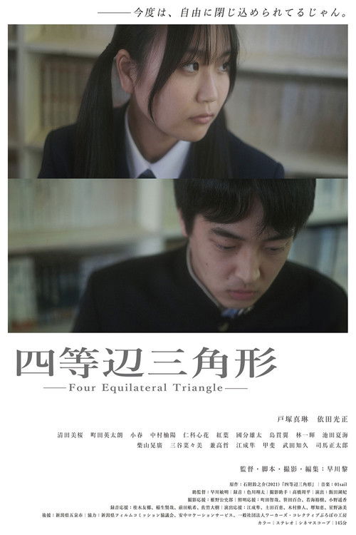 Movie poster for Four Equilateral Triangle (2024)