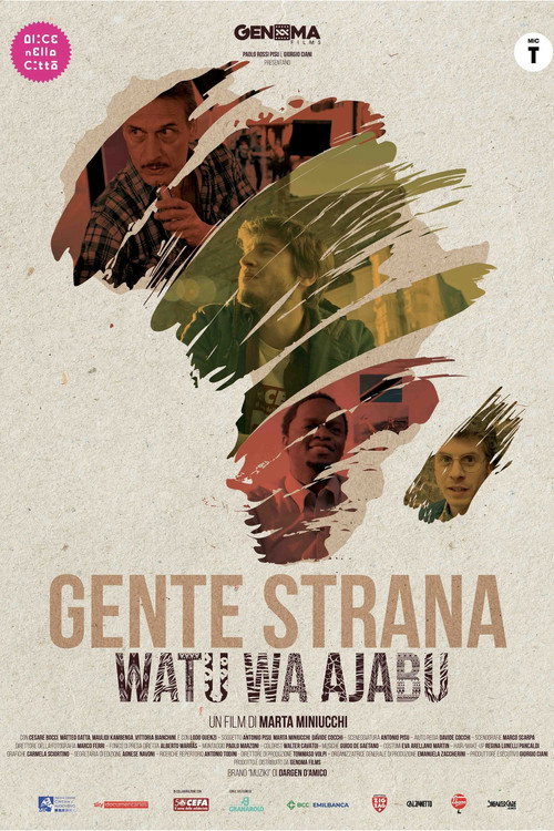 Movie poster for Gente strana - Watu Wa Ajabu (2022)