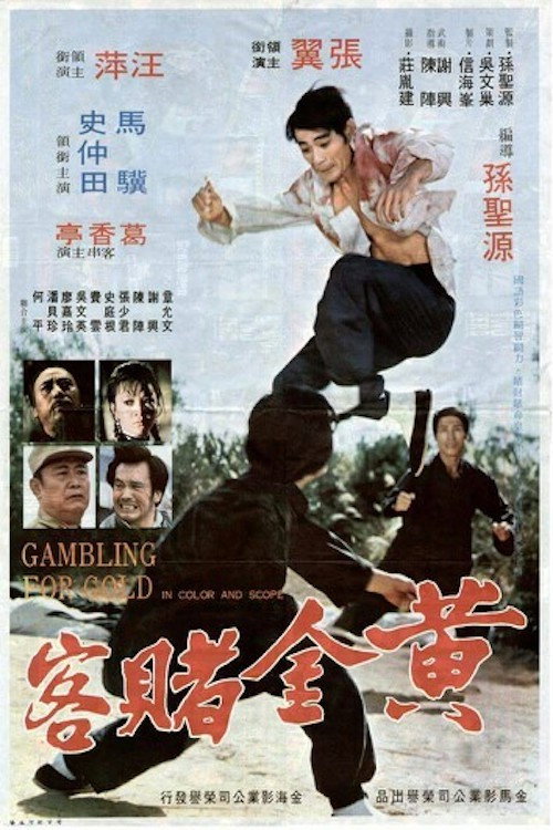 Movie poster for Gambling for Gold (1973)