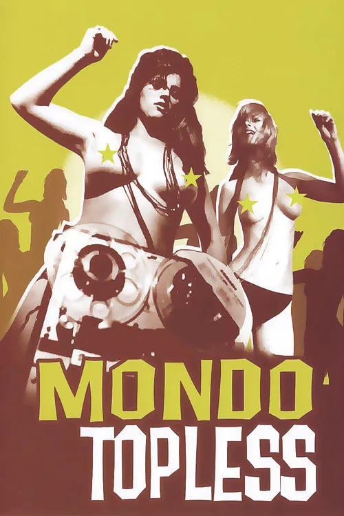 Movie poster for Mondo Topless (1966)