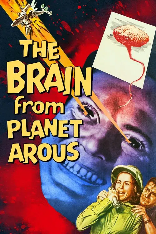 Movie poster for The Brain from Planet Arous (1957)