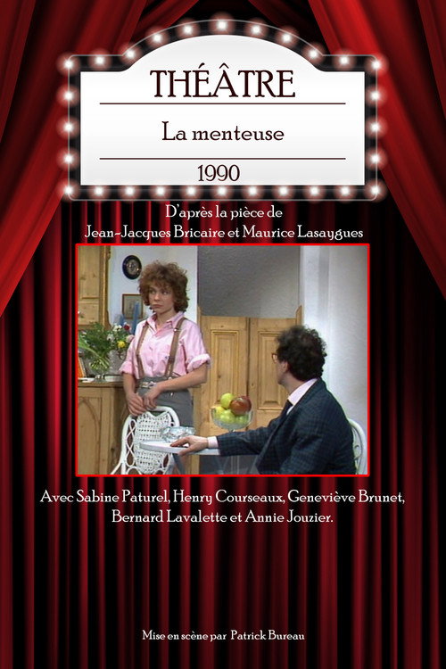 Movie poster for La menteuse (1990)