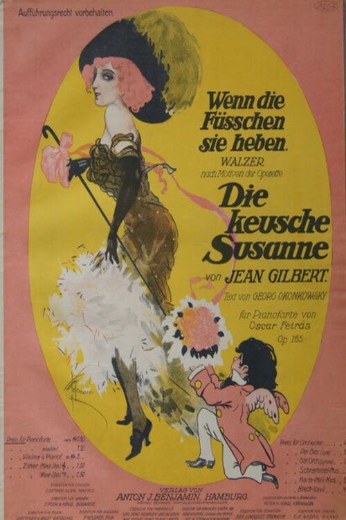 Movie poster for Die keusche Susanne (1972)