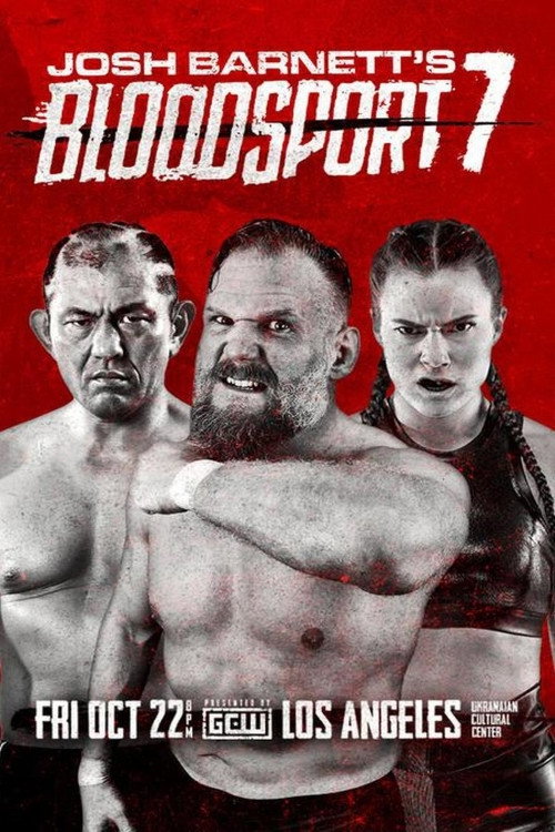 Movie poster for GCW Josh Barnett's Bloodsport 7 (2021)