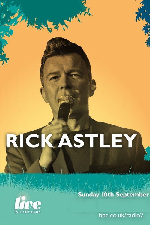 Movie poster for Rick Astley BBC Radio 2 Live In Hyde Park (2018)