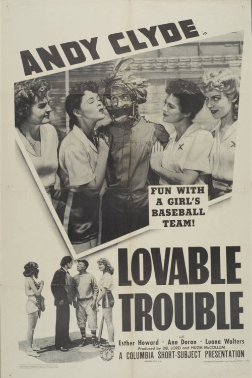 Movie poster for Lovable Trouble (1941)