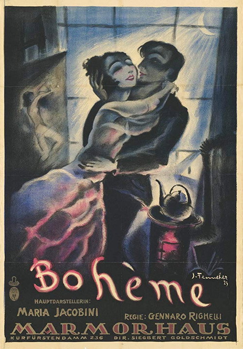 Movie poster for Bohème (1923)