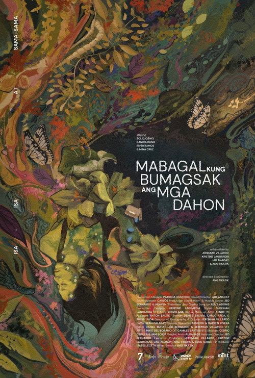 Movie poster for Mabagal Kung Bumagsak Ang Mga Dahon (2023)