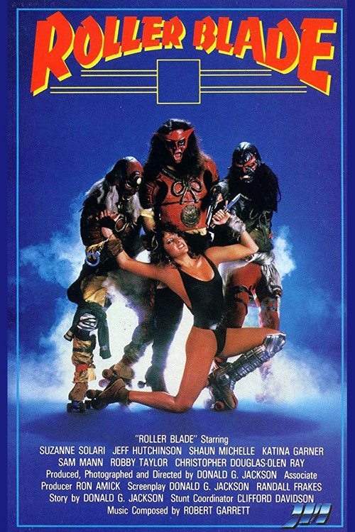 Movie poster for Roller Blade (1986)