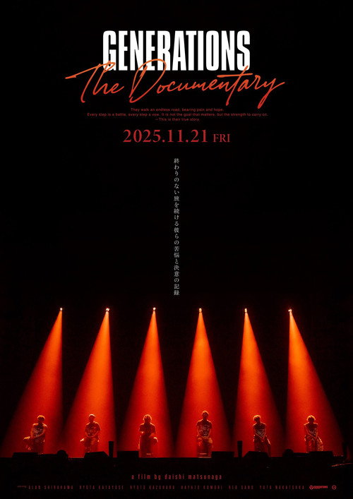 Movie poster for GENERATIONS: The Documentary (2025)